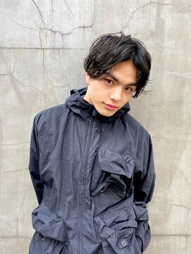 ベター(better) センターパートマッシュ