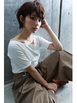 ロロネー 森ノ宮キューズモール(Lolonois) 【Lolonois森ノ宮】大人かわいいショート　（藤岡尚希）