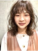 外ハネゆるミディ【lunettes鷺沼】