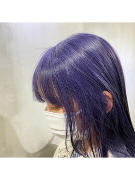 ニコ(HAIR SALON 2CO) lavender purple