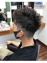 プラッキー(PLUCKY) くせ毛風 メンズ スパイラルパーマ