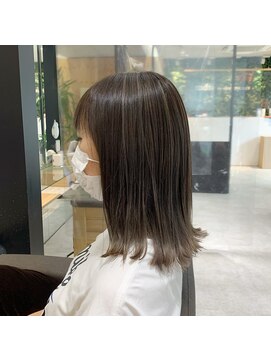 ルディー バイ ヘアーポケット(rudii by HAIR POCKET) バレイヤージュ×グレージュ