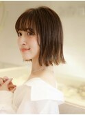 ペールベージュ/外ハネボブ/グラデーションカラー/辻堂/辻堂駅