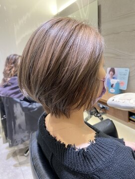 シェル 国分寺(shell) ベージュカラー/ミルクティーベージュ/ブリーチあり/10代20代