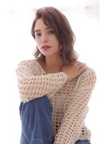 アイビー ジュール(IVY joure)&nbsp;IVYjoure《yumi》センシュアルショートボブ×外ハネ×斜めバング