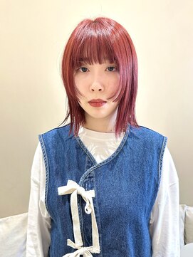 ネロ ヘアサロン ネイビー 渋谷(NERO HAIRSALON NAVY) 【赤津美奈】RED×ステップカット