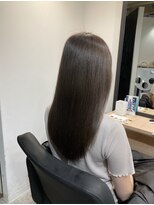 ラフ 難波店(LAFF) #黒髪#ボブルフ#ネビージュ#小顔#ワンレン