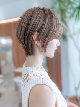 ケアリー 成増(Carelly) 大人かわいい前髪セシルカットココアブラウンフリンジウェーブ