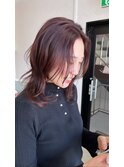 春の可愛いくすみピンク