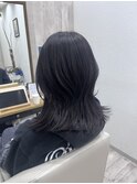 【Regarita】ニュアンスカラー/アッシュブラック◎30代40代50代