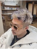 ホワイトカラー★メッシュ★ツイストパーマ★ブリーチカラー★