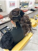 編み下ろしポニー