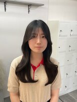 リアン バイ キートス(Lien by kiitos) ロングレイヤー/2wayバング/ヨシンモリ/韓国風/韓国巻き