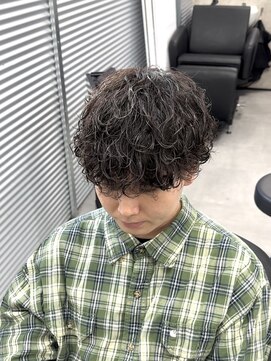 ガオプロデュースバイレボ(gao produced by revo) 波巻きパーマ/メンズパーマ/ナチュラルマッシュ/ツーブロック