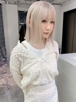 ペレ 梅田(PELE)&nbsp;前髪/アンブレラカラー/こなれミディ/イメチェン/ウェーブパーマ