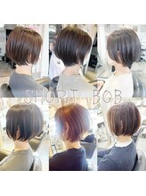 ヘアー アトリエ エゴン(hair atelier EGON) どんな角度も美しい☆ショートボブ