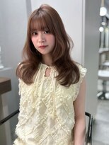 ボタン ハカタ(VOTAN hakata)&nbsp;【博多美容室/坂本早苗】韓国ヘア/ブラウン/春カラー/前髪