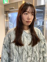 パープル(PURPLE)&nbsp;ロングレイヤー／レイヤーカット