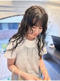 【白石】ロングスパイラルパーマカーリーヘアヒッピーパーマ原宿