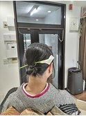 着物に合うタイトなアップスタイル