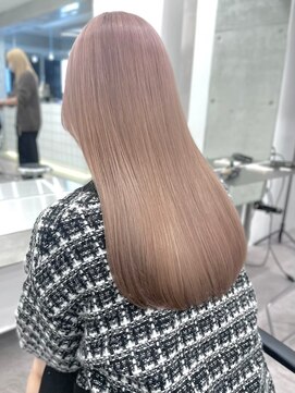 カラースタンド(COLOR STAND) ミルクティーベージュカラーダブルカラーケアブリーチ佐賀カラー