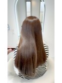 上品ブラウン　髪質改善　TOKIO 新松戸　美容室　髪質改善