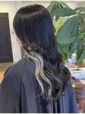 インナーカラーホワイト