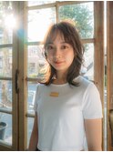 大人ニュアンスヘア20代/30代/40代/庭瀬