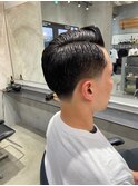バーバー　ツーブロック/刈り上げ/ツイスパ/ビジネス/かきあげ 