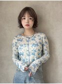 柔らかさ引き立つ◎外ハネショートボブ