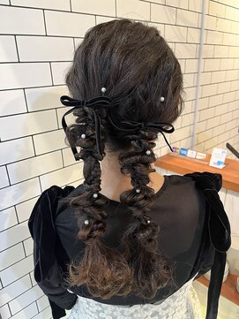 オーブ ヘアー リリー 博多2号店(AUBE HAIR lily) 結婚式におすすめヘアセット♪