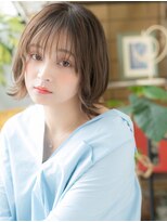 カバーヘア ブリス 北浦和(COVER HAIR bliss)&nbsp;シースルー前髪小顔くびレイヤー外ハネロブh4北浦和20代30代40代