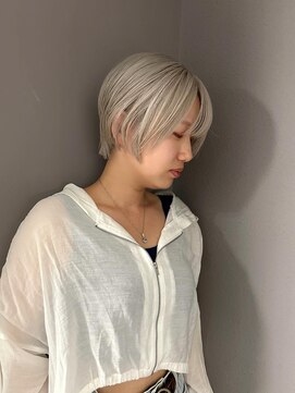 ロテ 名古屋 名駅店(Lote.) ミディアムヘア/暗めカラー/グランマッシュ