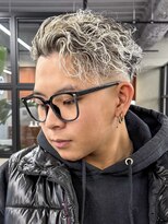 ニコ トウキョウ ロジック(nico TOKYO Logic)&nbsp;スキンフェードスパイキーショートパーマ短髪刈り上げ