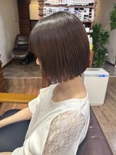 トコラソ セカンド 松戸(tocolaso second)&nbsp;前下がりボブ［松戸/ショート/ボブ/ピンクベージュ］