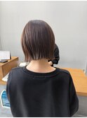 ばっさりぱつっとボブ