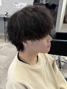 MEN’S HAIR/波巻ツイストスパイラル/フェザーパーマ/新田
