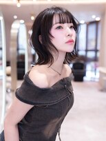 ハバナ 渋谷(HAVANA) 顔まわりレイヤー/小顔/大人かわいい/ダークブラウン/