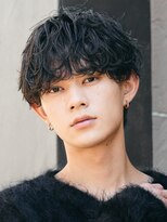 フィフス 原宿(fifth)&nbsp;原宿メンズパーマルーズパーマシャドウパーマッシュウルフゆるめ