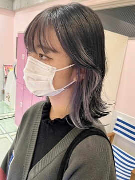 アフターニュース 新潟(afternews) ブリーチ/インナーカラー/ラベンダーアッシュカラー/駅南/駅前