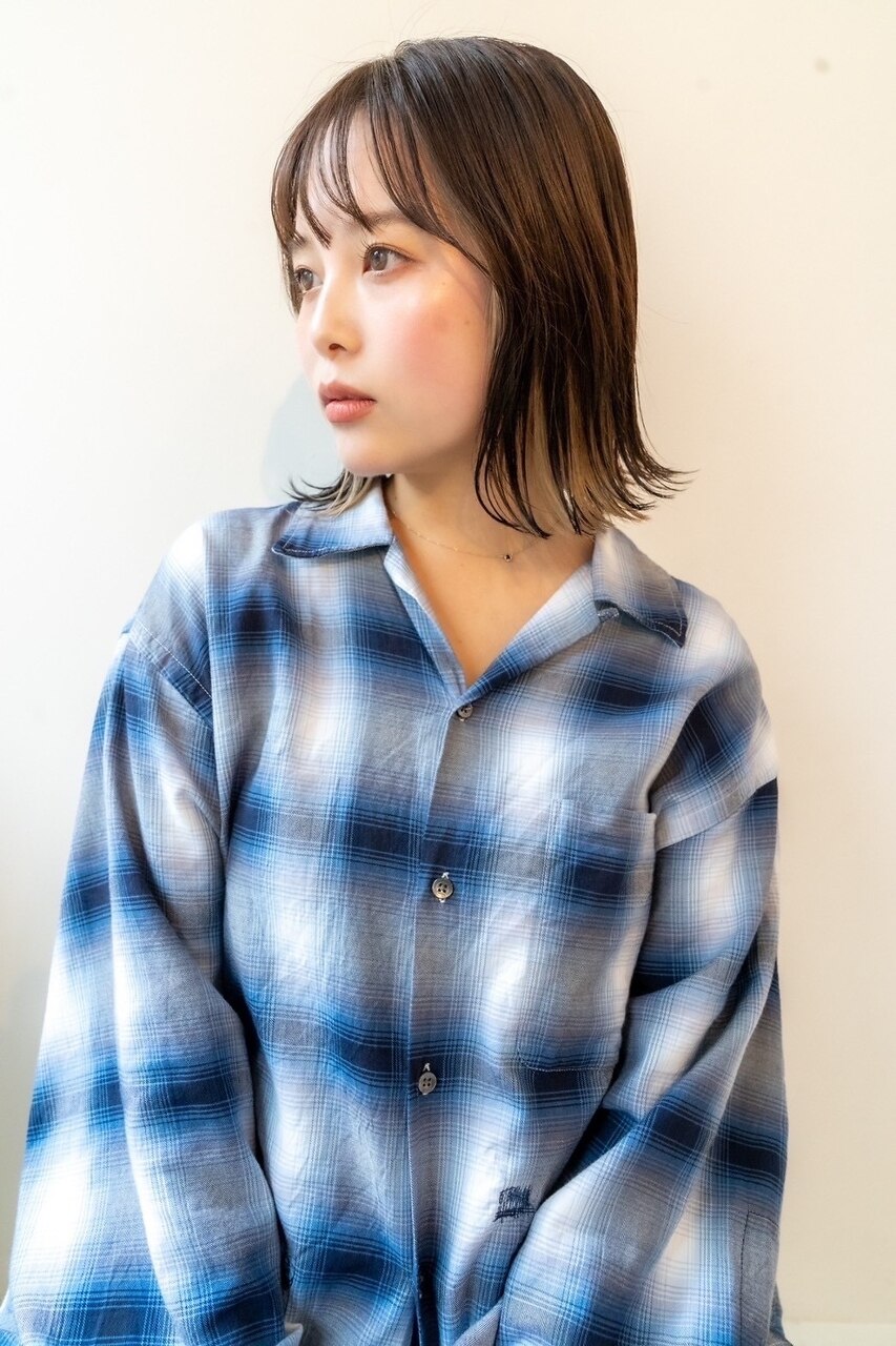 ★定番★デザインカット+ブロー 2500円