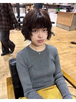 ディレクト(Direct)&nbsp;ミディアムレイヤーカットボブパーマ2.21