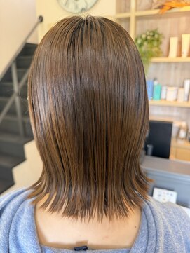 アンレーブ ヘア メイク ブリーチなしダブルカラー