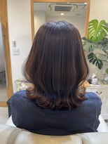 ヘアコレクション アンジュ(Hair collection Unge) くびれボブスタイル