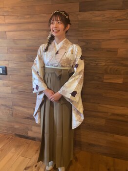 シェリシェリー(Cheri Cherie)の写真/着付け、ヘアセットが一緒にできるサロン☆