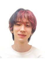 黄ぐまくん美容室&nbsp;メンズ　Wカラー パーマ