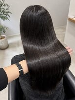 テーラヘアー 我孫子店(TELA HAIR)&nbsp;《絹髪質感》暗髪ストレート×髪質改善ロング