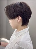 毛流れ韓国マッシュニュアンスパーマ20代30代
