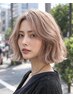 【黒川指名】ケアブリーチ+美髪ケアカラー+選べるトリートメント　