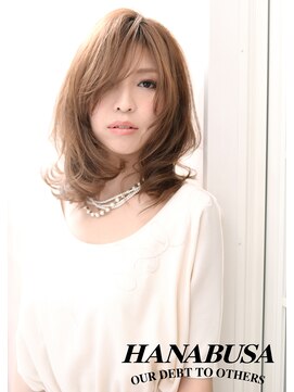 ハナブサ 藤江店(HANABUSA) 大人ルーズパーマ。ランダムウェーブで小顔に